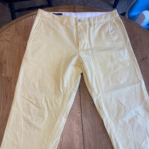 Yellow Polo Chinos